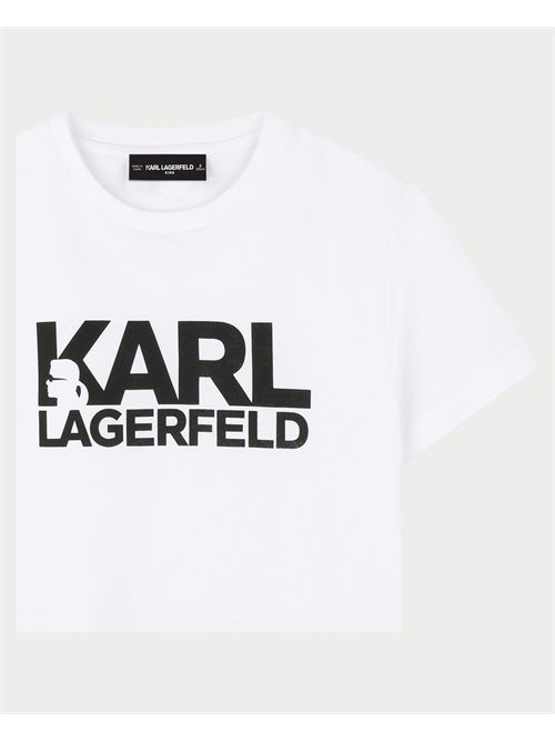 T-shirt ras du cou Karl Lagerfeld pour enfants KARL LAGERFELD | Z3043510P